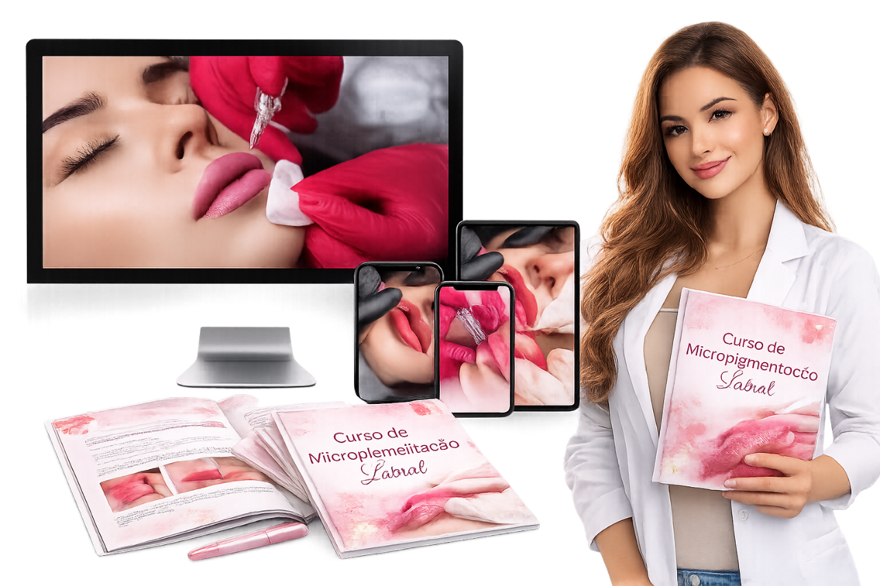 Curso de Micropigmentação Labial - Materiais Inclusos
